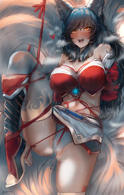 Ahri In Horny Jail By Ehrrr Hentai Foundry