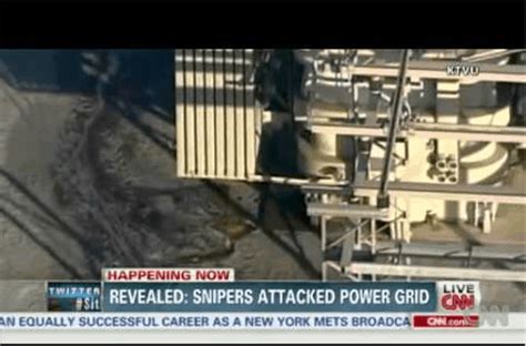 Sniper Attack On California Power Station Raises Terrorism Fears 3b