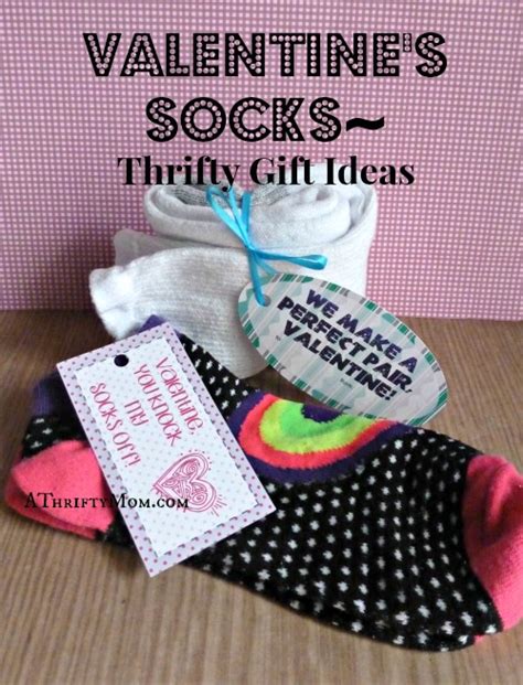 Valentine s day gift ideas cute ts for cute kids. Valentine's Socks~Thrifty Gift Ideas - A Thrifty Mom ...