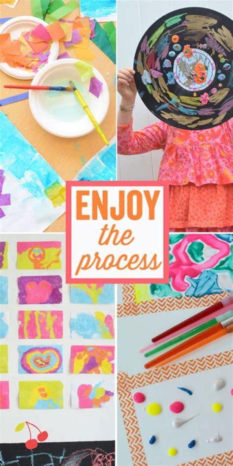 50 Process Art Activities For Kids Meri Cherry In 2021 Art