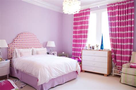 Bedroom Pink And Purple Curtains Mangaziez