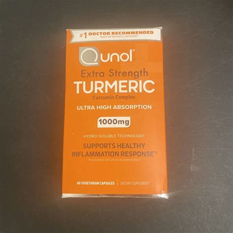 Qunol Extra Strength Turmeric Curcumin Complex Mg Ct Exp