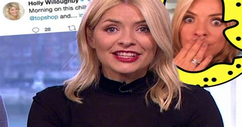 holly willoughby s social media names revealed and she has secret snapchat account ok magazine