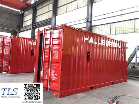 THE VERSATILE OFFSHORE WORKSHOP CONTAINER WITH LIFTING BEAM A GAME CHANGER FOR STORING LARGE