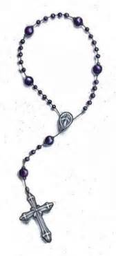 5 Rosary Tattoo Designs, Samples And Ideas