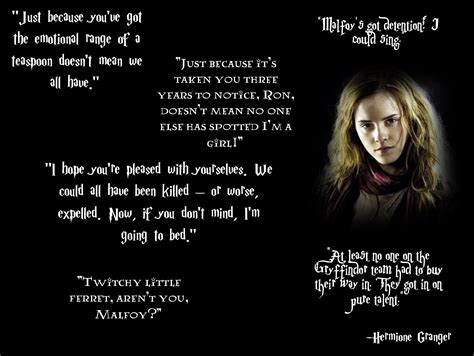 Hermione Granger Quotes Hermione Granger Harry Potter Quotes