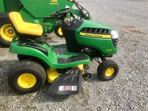 2018 John Deere E100 Lawn And Garden Tractors John Deere Machinefinder