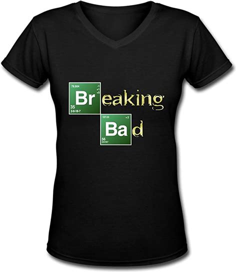 Breaking Bad Logopngv Neck T Shirt For Women Black Clothing
