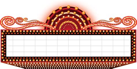 Free Movie Theater Marquee Clipart 10 Free Cliparts Download Images