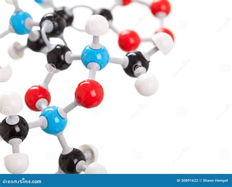 Chemistry Molecule Model Stock Photo Image Of Atom Abstract 30891622
