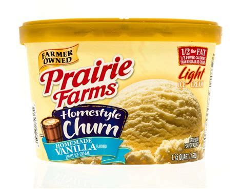 Prairie Farms Small Batch Vanilla Ice Cream Doesnt Contain Enough