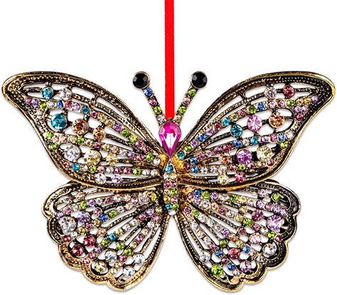 Facraft Butterfly Christmas Ornaments 2022 Monarch