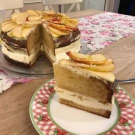 Herbstliches Naked Apple Cake Rezept Backmomente De