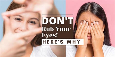 Why Rubbing Your Eyes Is Bad