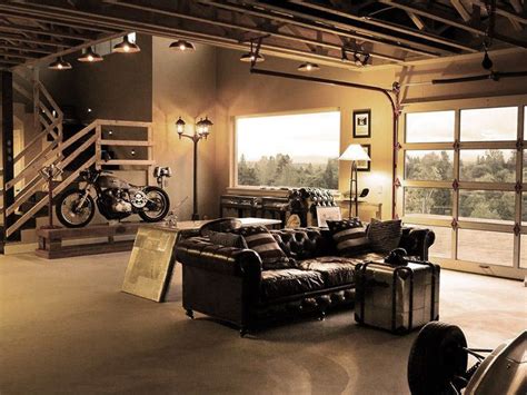 Motorcycle Garages Should Be Man Caves Purpose Men Cave And Cave