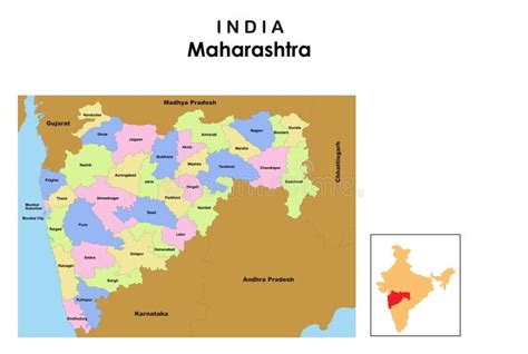 Tourist Map Of Maharashtra