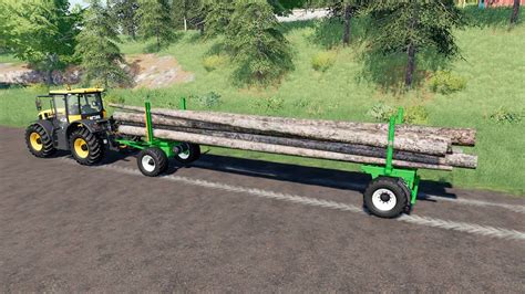 Download The Bbm Rt1 And Bbm Rt2 Log Trailers Fs19 Mods