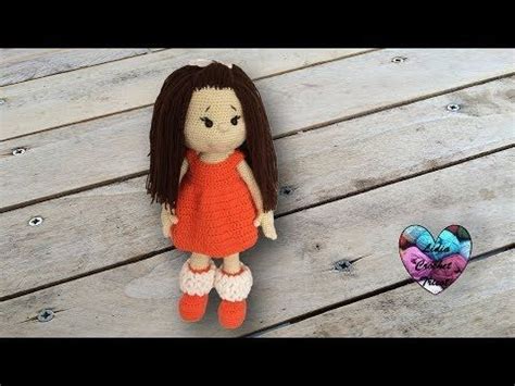 Je Vous Pr Sente Cette Magnifique Poup E Paula Au Crochet Tutoriel