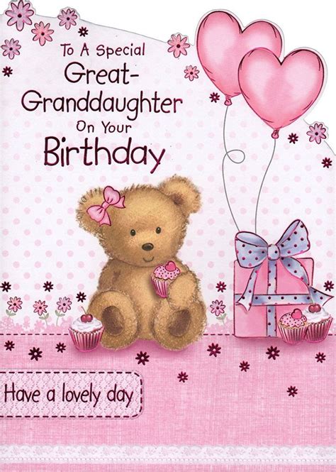 Happy Birthday Great Granddaughter Best Happy Birthday Wishes Happy Birthday Fun Happy 1st