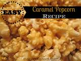 Recipe For Caramel Popcorn