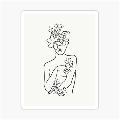 Natural Nude Sticker For Sale By Liven Redbubble