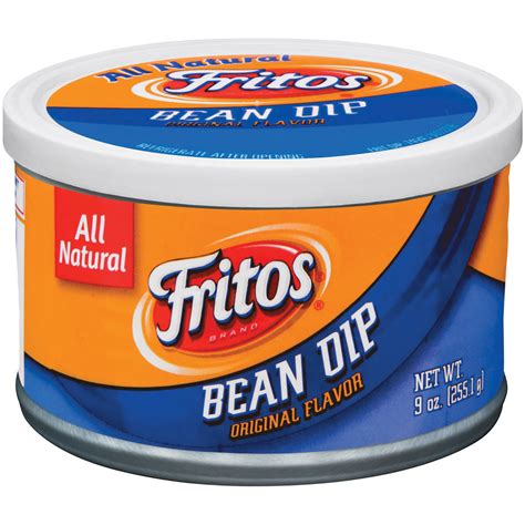 Frito Lay Fritos Bean Dip, Original Flavor, 9 oz (255.1 g)