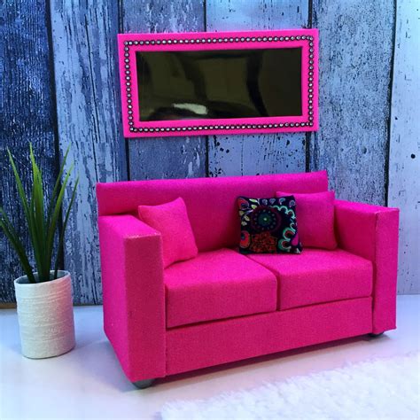 Make sure this fits by entering your model number. pinkrosemh Couch Möbel für Barbie Haus Puppenstube Monster ...