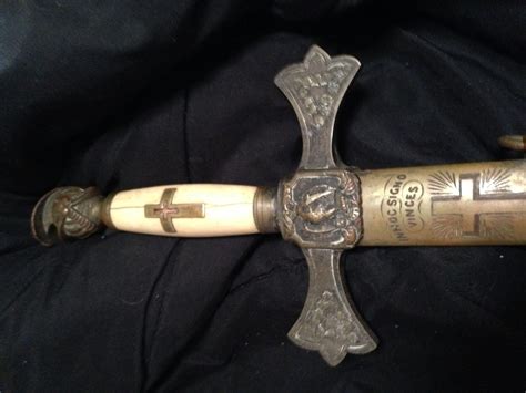 Knights Templar Ceremonial Sword 1850 Collectors Weekly