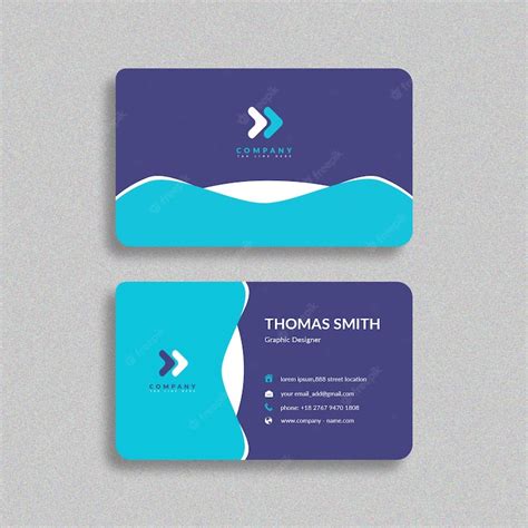 Premium Psd Modern Business Card Design Psd Template