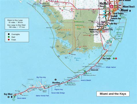 Map Of South Florida And Keys Maps Of Florida