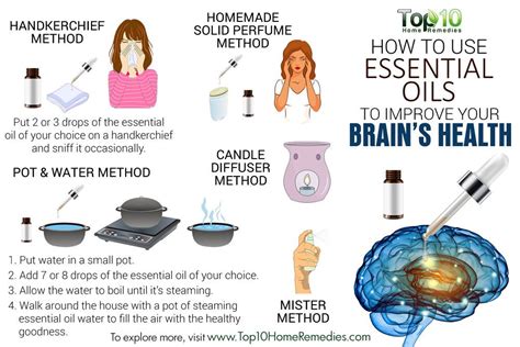 how to use essential oils to improve your brain health top 10 home remedies