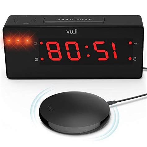 Iluv Time Shaker Wow Jumbo Led Dual Alarm