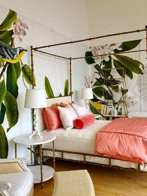 Making A Paradise With Tropical Bedroom Theme Tropical Bedroom Decor