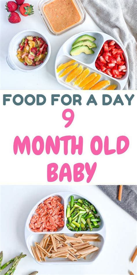 9 Month Old Meal Plan Nutritionist Approved Creative Nourish In