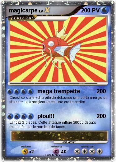 Pokémon Magicarpe 220 220 Mega Trempette Ma Carte Pokémon