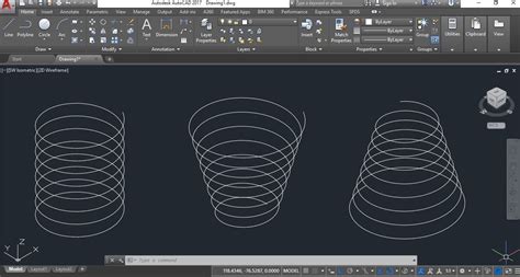 Kebanyakan kata ini digunakan olah para pengguna aplikasi. Autocad, Cara Membuat Helix / Spiral - tukanggambar3d