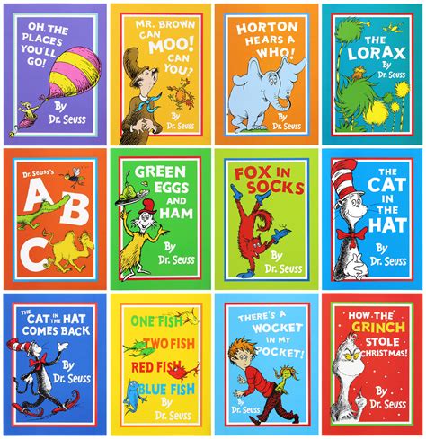 Dr Seuss Books List In Order Zbooksg