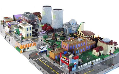 Everything We Know About Springfield Mapped Lego Simpsons Lego Design