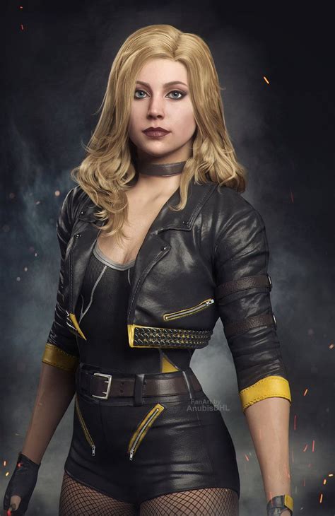First Render Of Black Canary From Injustice 2 Easily My