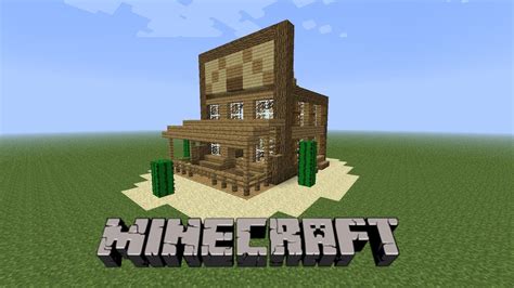 Minecraft Construire Une Maison De Western 01 Youtube