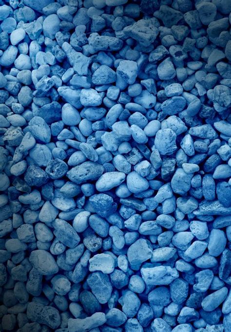Smooth Blue Decorative Stone Background Stock Image Image Of Stones