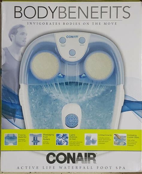 conair fb52k conair hydrotherapy foot spa with lights and bubbles open box 12300386388 ebay