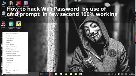 How To Hack Wifi Password By Using Cmd Prompt 100 Working Youtube