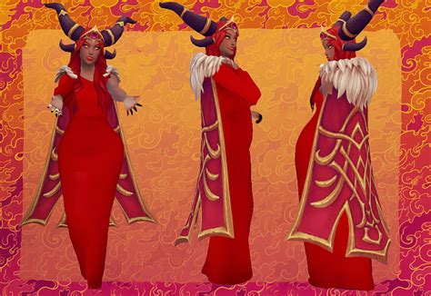 Alexstrasza From Heroes Of The Storm Conversion At Valhallan Sims 4