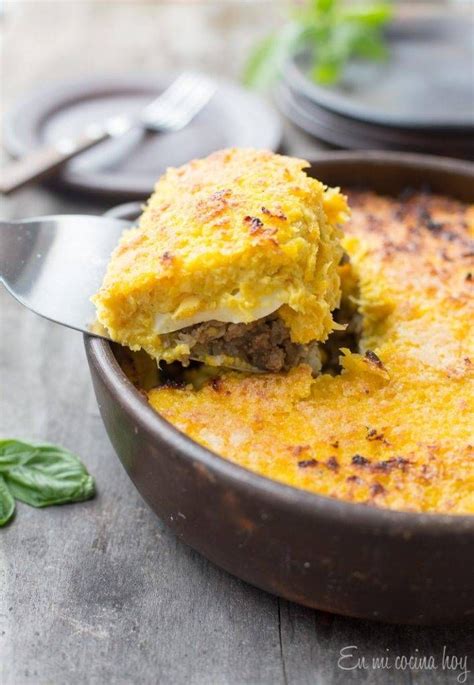 Traditional Chilean Recipe Corn And Beef Pie Or Pastel De Choclo