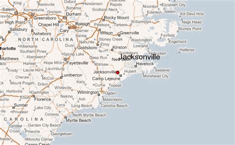 Jacksonville Nc City Limits Map