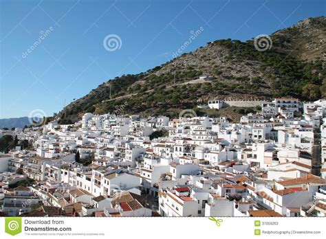 A View Of Mijas Andalucia Stock Image Image Of Spain