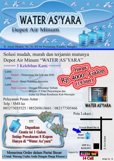 Contoh Surat Izin Usaha Depot Air Minum