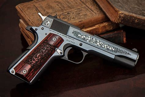 Colt 1911 45 Acp Gustave Young Engraver Series Special Edition Pistol