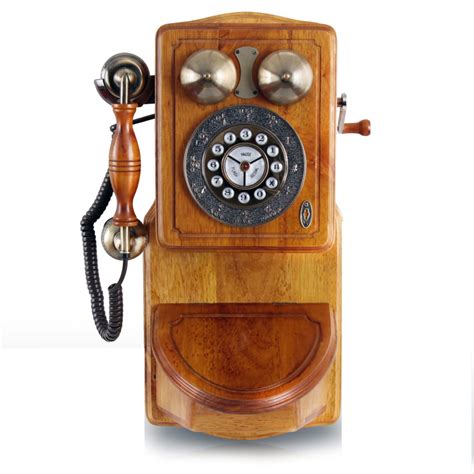 Pyle Prt45 Retro Themed Coutry Style Retro Antique Wall Mount Phone